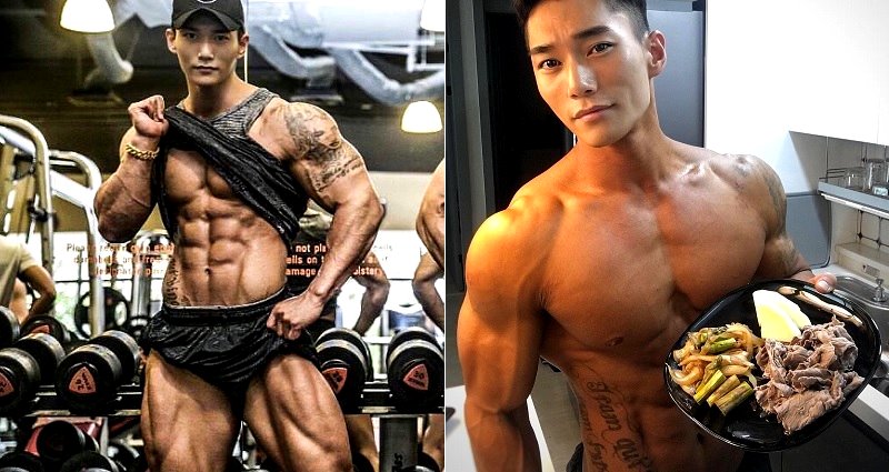 Korean Bodybuilder’s Mouthwatering Mukbang Videos Are Making Us Thirsty