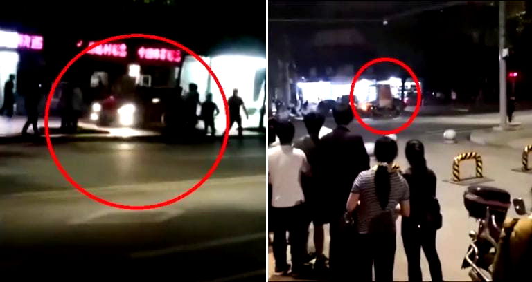 Heroic Cop in China Sacrifices Life to Save Pedestrians from Driver Speeding on Sidewalk