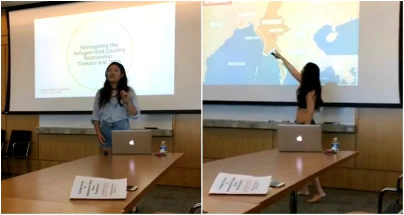 Cornell Student Strips to Her Underwear to Present Thesis After Professor Questions Her Outfit