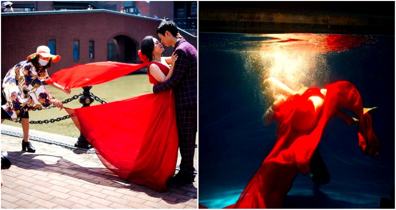 Photographer Reveals the Insane Lengths Chinese Couples Go for Wedding Photoshoots