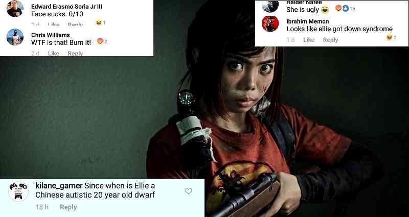 Cosplayer Attacked By Racist Trolls After Naughty Dog Tweets Her Ellie Cosplay