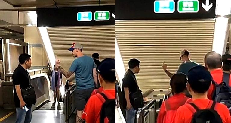 English Teacher Harasses Elderly Woman in Taipei Metro, Curses Chinese People