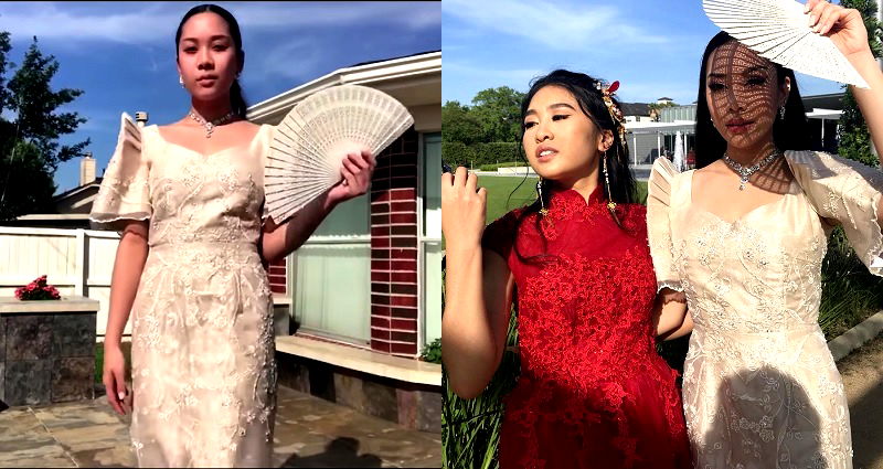 Teen SLAYS Prom After Rocking Traditional Filipiniana Gown