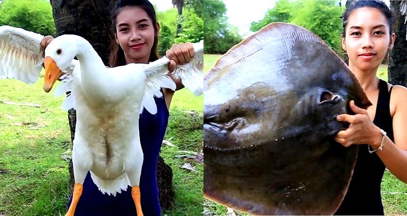 Cambodian ‘Survivalist’ YouTubers Under Fire for Skinning Endangered Animals and Eating Them