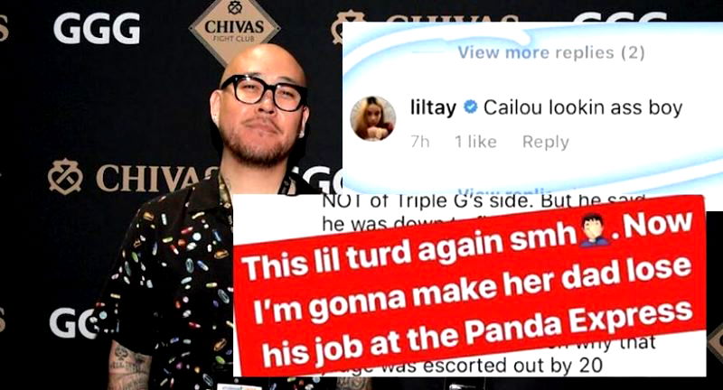 Ben Baller Threatens Lil Tay’s Dad’s ‘Job at Panda Express’ Over ‘Caillou Lookin Ass Boy’ Comment