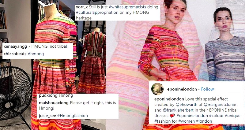 London Fashion Brand Sparks Outrage For Labeling ‘Hmong-Inspired’ Designs as ‘Tribal’