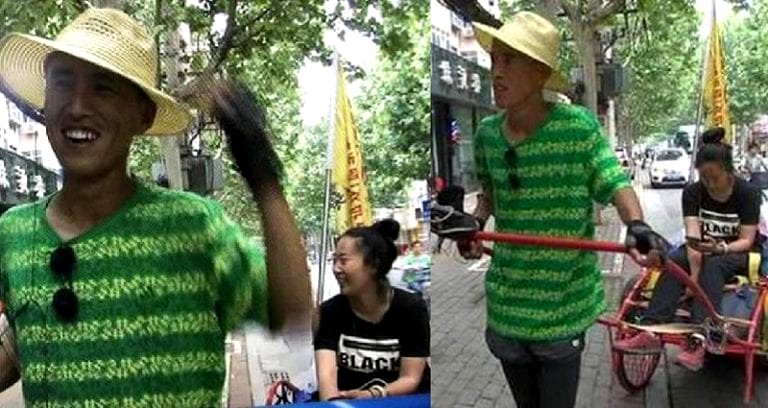Man Takes Girlfriend Across China in a Rickshaw to Convince Her to Marry Him