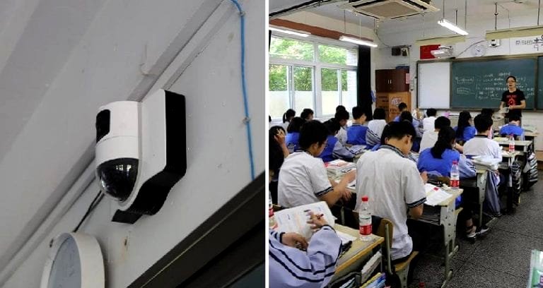 Chinese School Tests Cameras That Are Always Watching to See If Students are Paying Attention