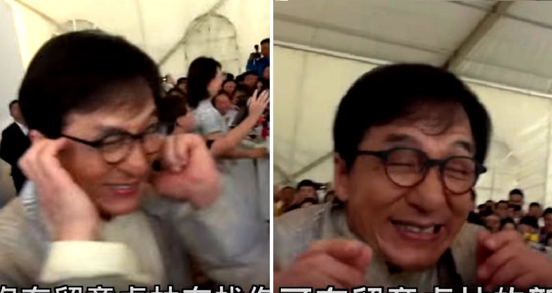 Reporters Ambush Jackie Chan With Questions About Homeless Daughter