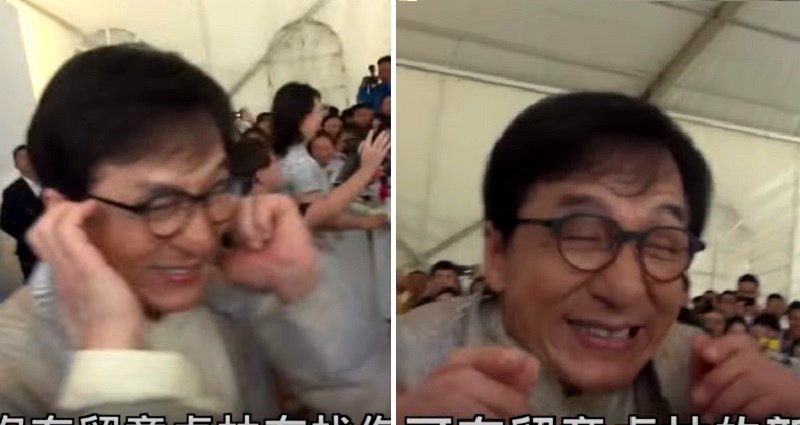 Reporters Ambush Jackie Chan With Questions About Homeless Daughter