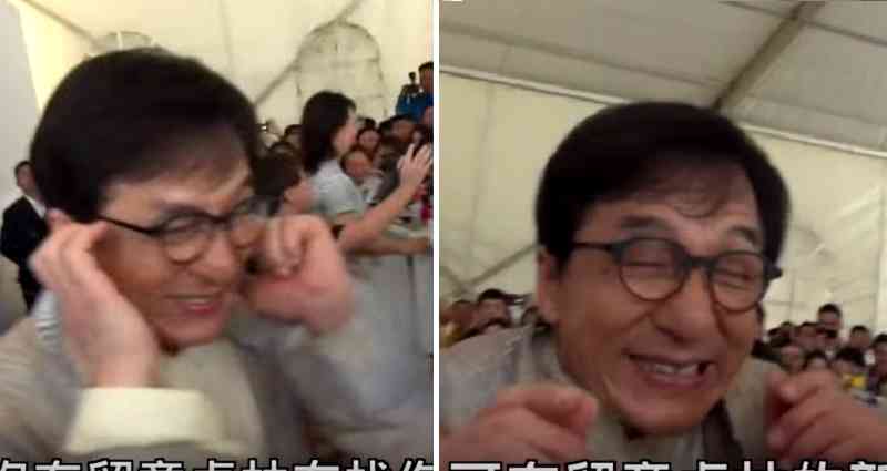 Reporters Ambush Jackie Chan With Questions About Homeless Daughter