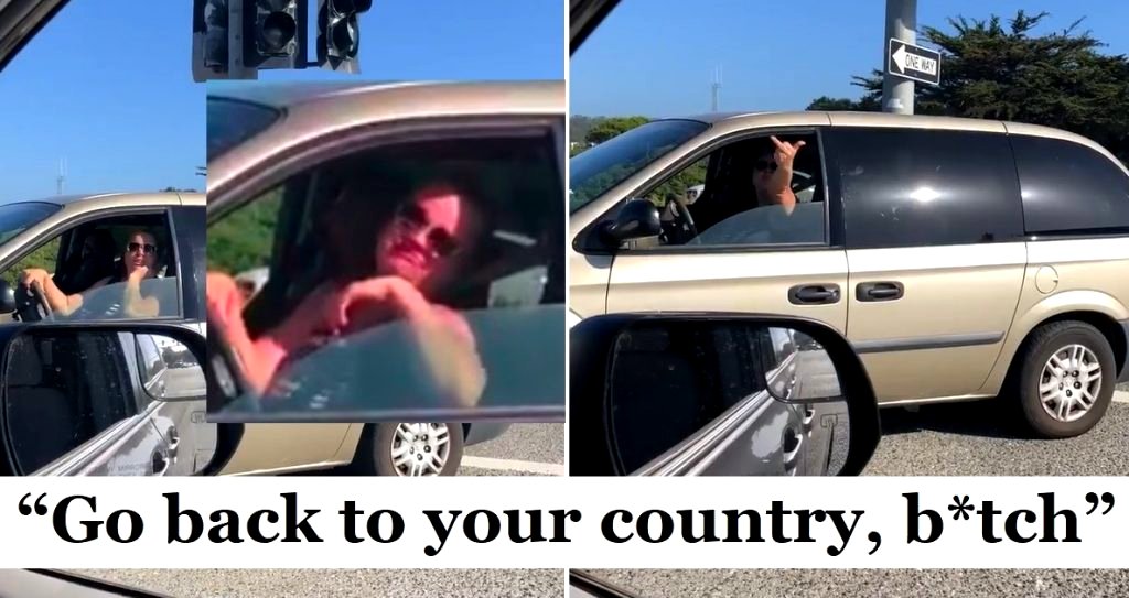 Racist Driver Attacks Asian American Mom With Hate Speech in Front of Her Children
