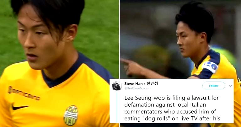 South Korean Footballer to Sue Commentators For Reportedly Saying He Eats ‘Dog Rolls’