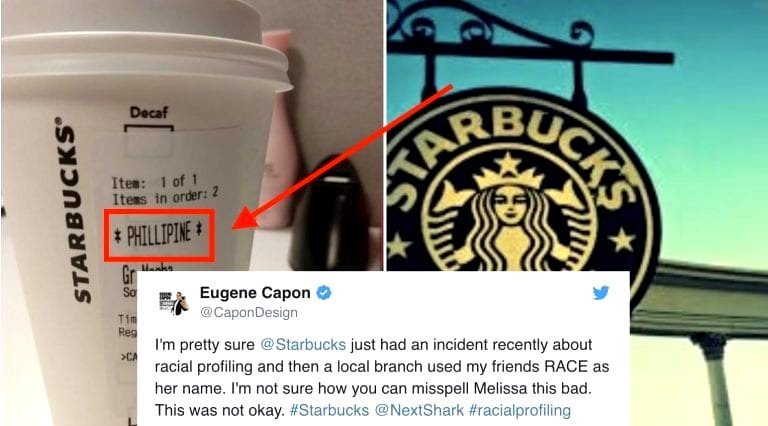 Starbucks Barista Writes ‘Philippine’ on Woman’s Cup — But Her Name Was ‘Melissa’