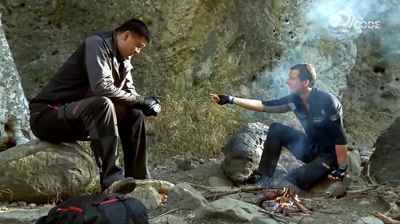 Yao Ming Braves The Extreme Wilderness With Bear Grylls But Couldn’t Eat Maggots