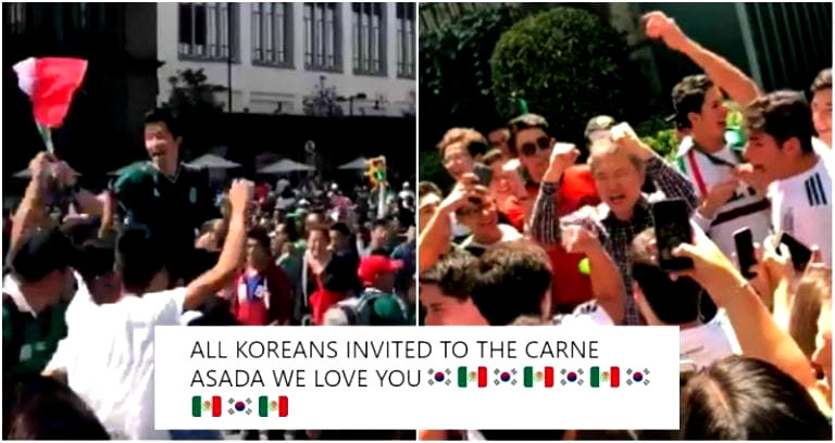 Mexicans Everywhere are Celebrating Koreans for Beating Germany in the World Cup