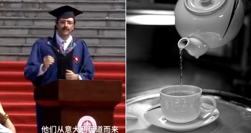 Italian Student Goes Viral in China for Praising Hot Water in Grad Speech