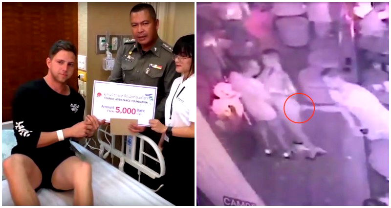 Man Pinches Woman’s Butt in Thailand, Her Boyfriend Responds With a Knife