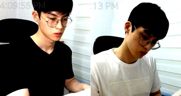 Korean Man Gains 332,000 YouTube Subscribers Filming Himself Studying for Hours in Silence