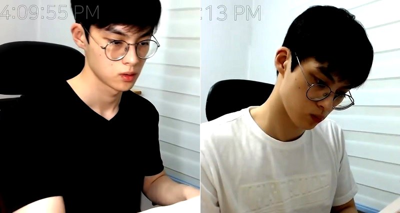 Korean Man Gains 332,000 YouTube Subscribers Filming Himself Studying for Hours in Silence
