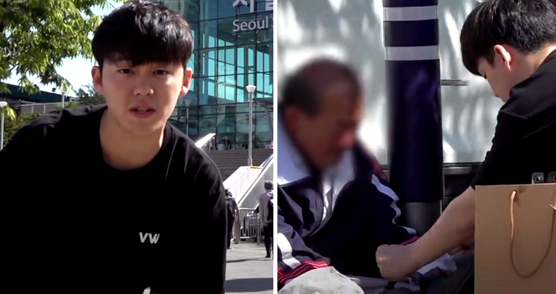 South Korean YouTuber Gives Homeless People Presents For ‘Family Month’
