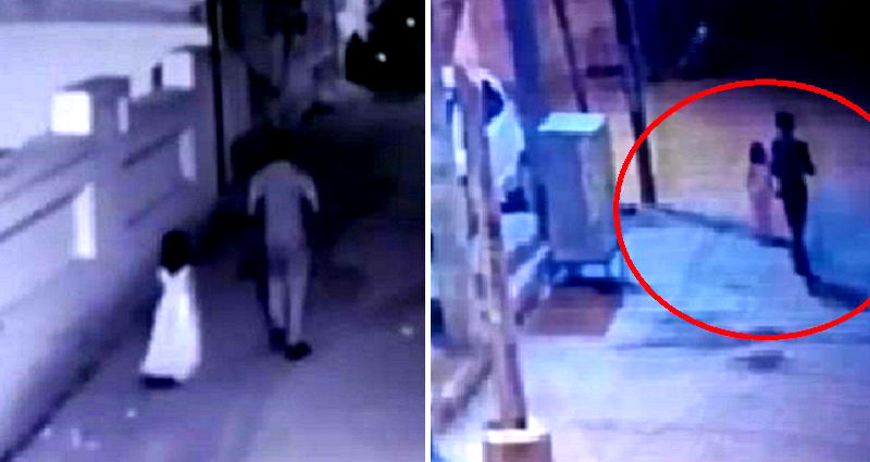 Chilling Video Captures R‌ap‌i‌st Luring 6-Year-Old Girl Away in India