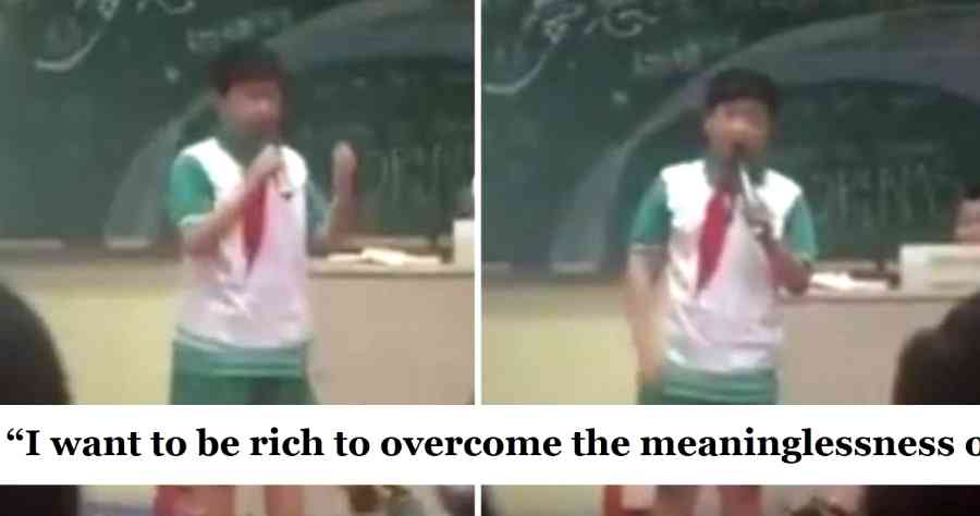 Young Chinese Student’s Speech Goes Viral, Gets Censored For Being Too Real