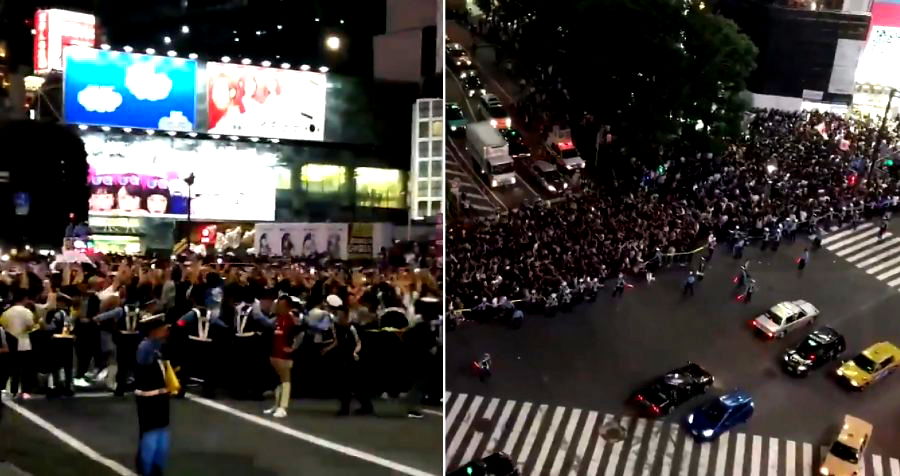 Epic Street Party Erupts in Tokyo After Japan’s Historic World Cup Win