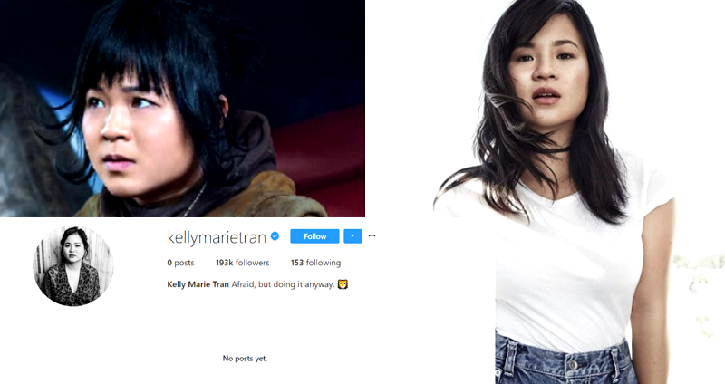 Kelly Marie Tran Deletes All Instagram Posts After Months of Racist Attacks From Star Wars Fans