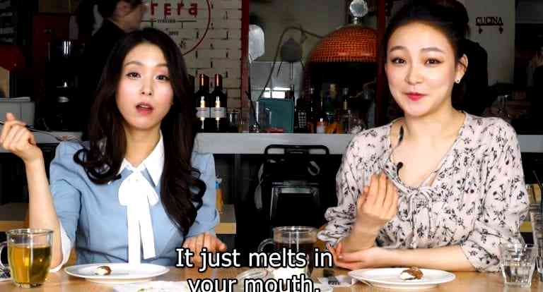 Korean Women Try Real Italian Food For the First Time