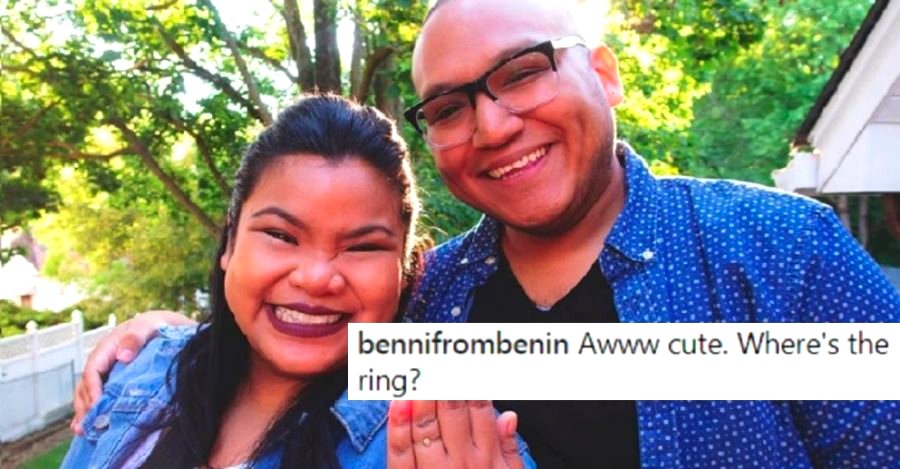 Couple’s Engagement Photo Mocked By Trolls On Instagram Over ‘Small’ Ring