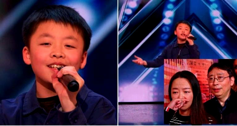 13-Year-Old Boy Stuns ‘America’s Got Talent’ With Insanely Powerful Vocals