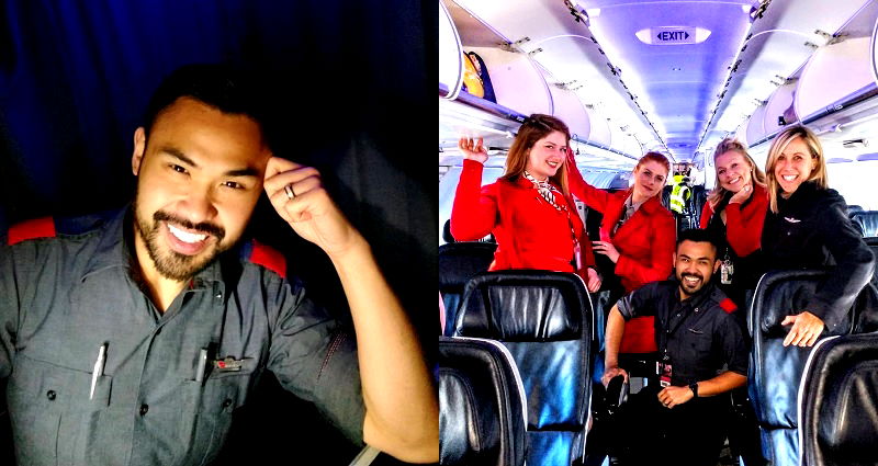 ‘Dancing Flight Attendant’ of Virgin America Performs His Epic Last Dance