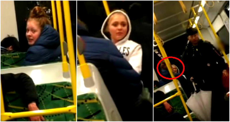 Australian Navy Vet Calls Out Racist Teens Targeting a Asian Man on the Tram