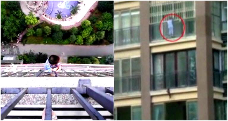 5-Year-Old Boy SURVIVES Fall From 20th Floor by Catching a Rail on the Way Down