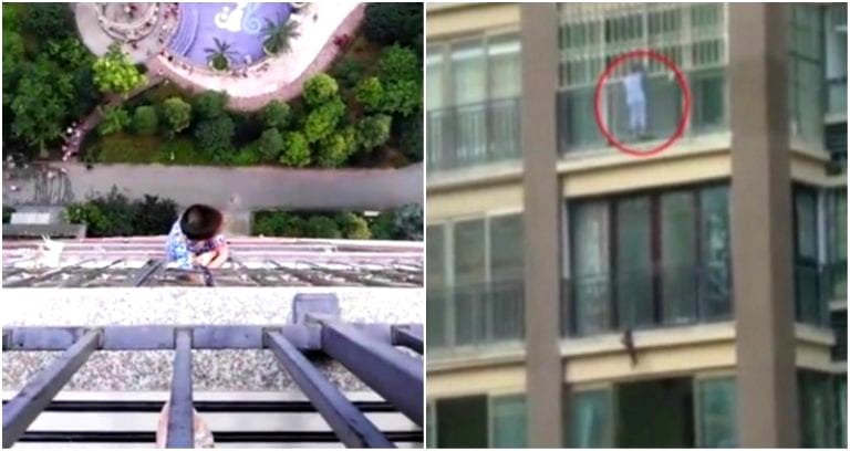 5-Year-Old Boy SURVIVES Fall From 20th Floor by Catching a Rail on the Way Down