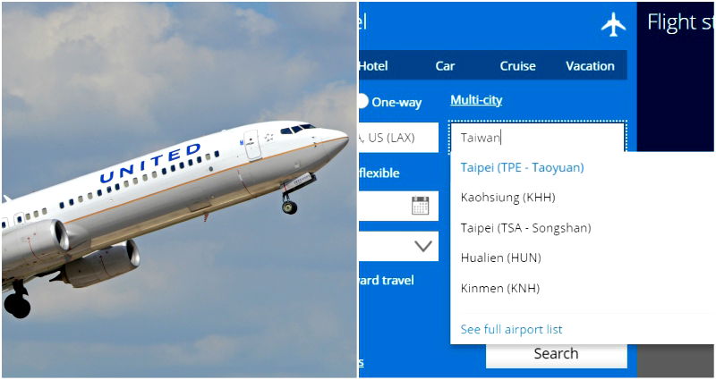 U.S. Airlines Cave on China’s Demands to Rename Taiwan on Websites