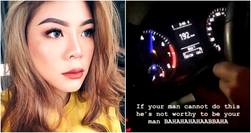 Singaporean Influencer Pushes Driver to Go 120 MPH, Says Men Who Can’t Do It are ‘Not Worthy’
