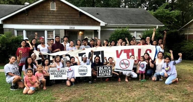 Asian Community Stands By Asian American Activist Couple Days After Racist Attack