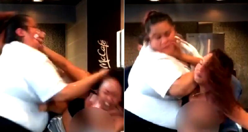 McDonald’s Employee Beats Customer Who Threw a Milkshake at Her