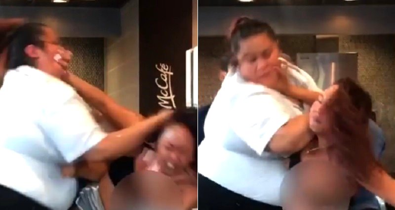 McDonald’s Employee Beats Customer Who Threw a Milkshake at Her