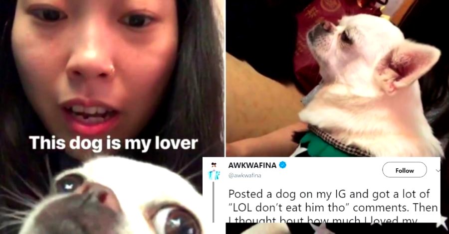 Awkwafina Just Schooled a Bunch of Racist Trolls Who Made Dog-Eating Jokes