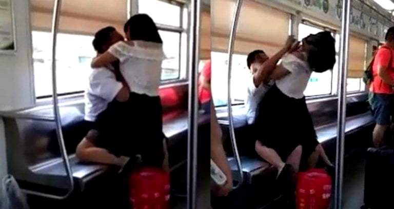 Crazed Woman in China Randomly Bites Fellow Passenger’s Face on Train