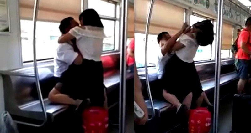 Crazed Woman in China Randomly Bites Fellow Passenger’s Face on Train
