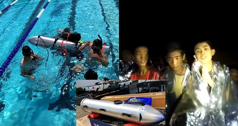 Elon Musk Shares Videos of ‘Kid-Sized’ Submarine to Help Rescue Trapped Thai Teens in Cave