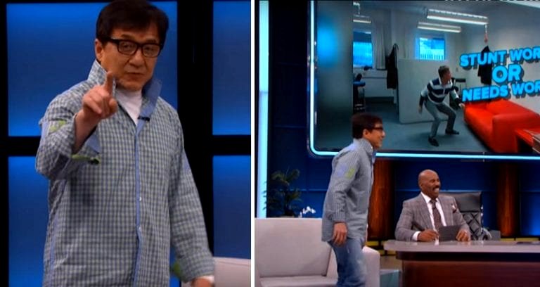 Watch Jackie Chan Hilariously Give Feedback to Amateur Stunt People