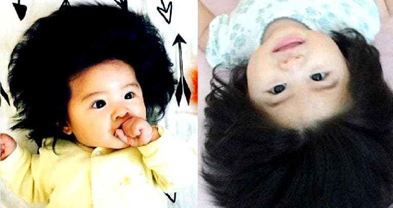 People Can’t Get Enough Of This Baby Girl From Japan With Incredible Hair