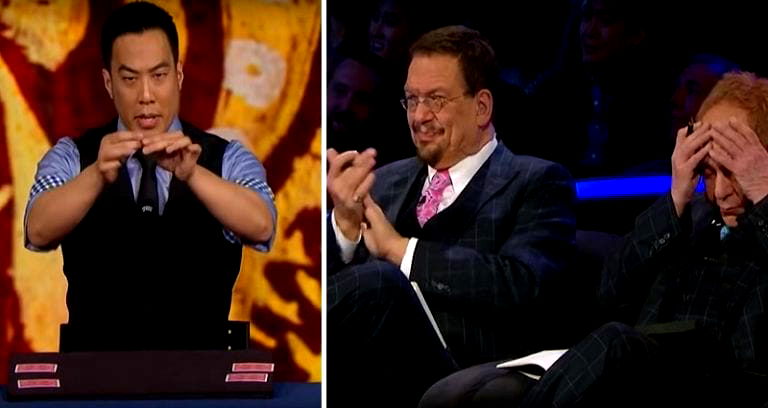 Magician Ryan Hayashi Fools Penn and Teller With IMPOSSIBLE Coin Trick