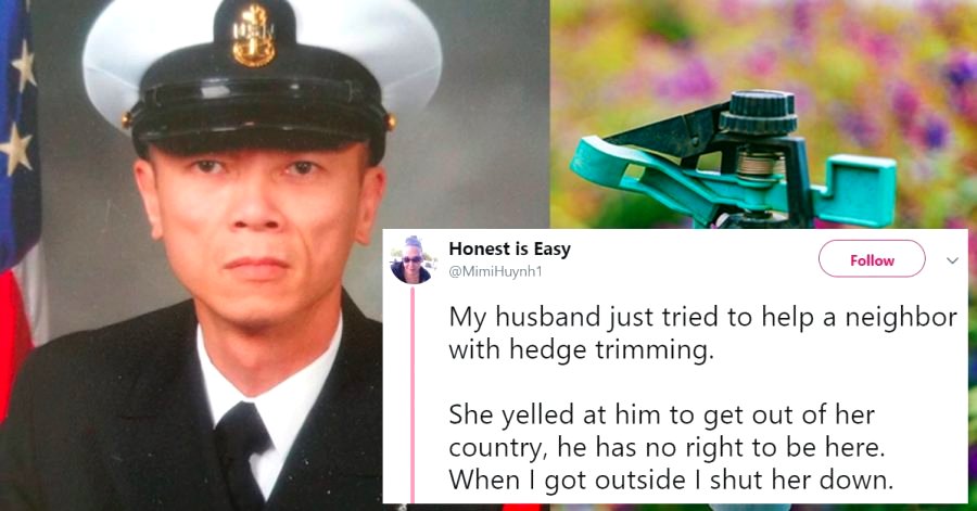 Vietnamese Navy Veteran Offers to Help Neighbor With Yard Work, Gets Told ‘Get Out of My Country’