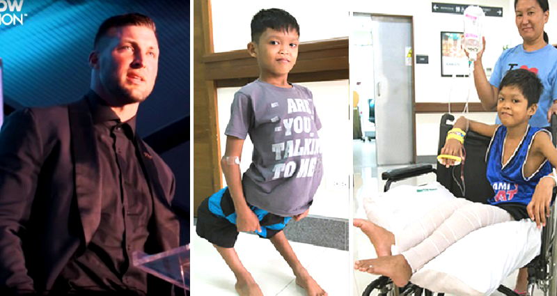 Filipino Boy With Deformed Knees Gets Life-Changing Surgery at Tim Tebow’s Clinic